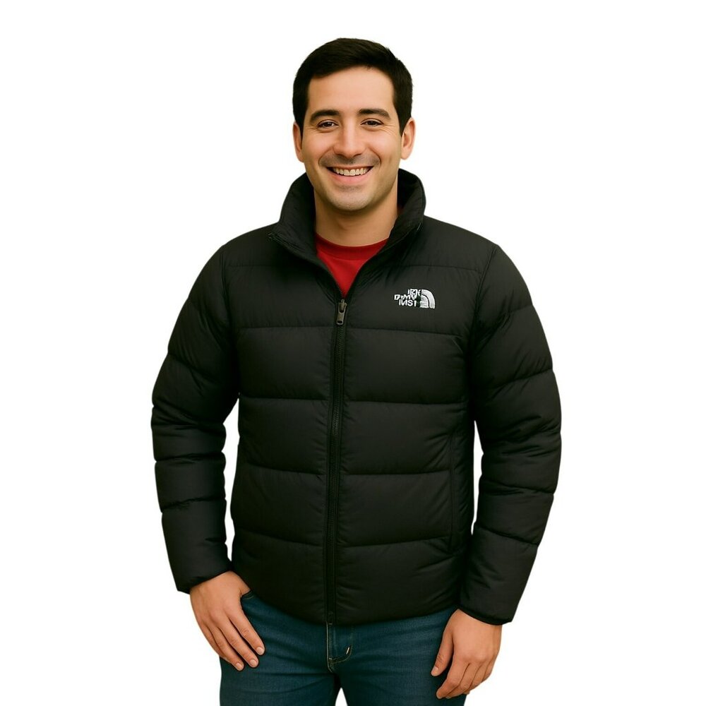 The North Face 600 Down Reversible Jacket Teen Unisex Puffer Black
